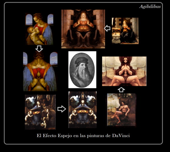Figuras ocultas: el Efecto Espejo en las pinturas de Da Vinci